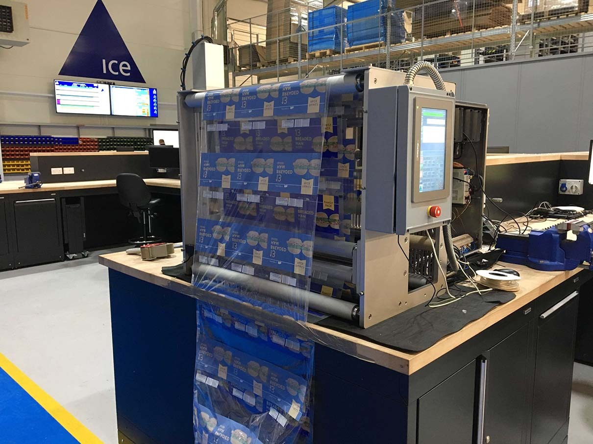 Increase throughput in thermofromer coding legible tto thermal transfer codes dates